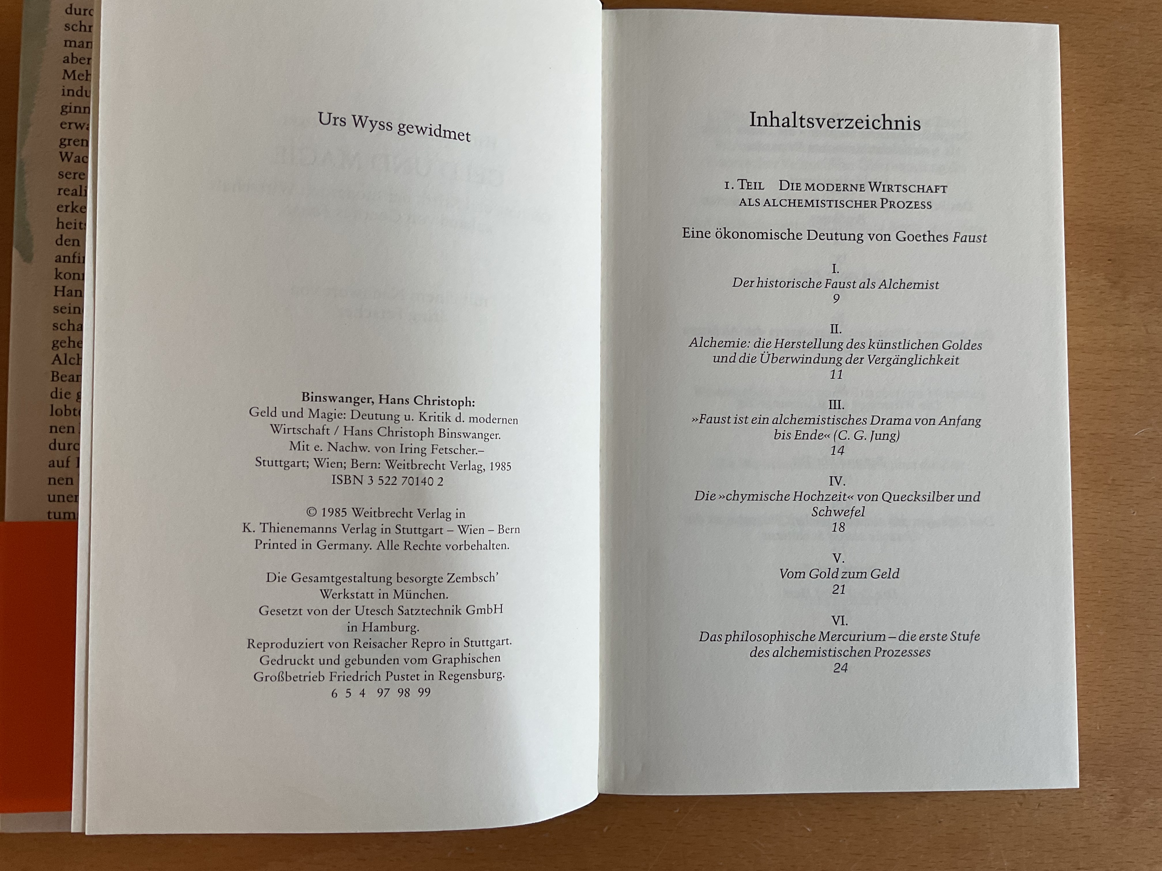 Geld und Magie - H.Ch. Binswanger