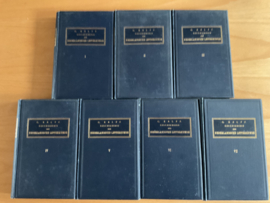 Pakket a 7x Geschiedenis der Nederlandsche letterkunde - G. Kalff