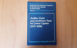 Antiker Geist und moderner Staat bei Justus Lipsius, (1547-1606) - G. Oestreich