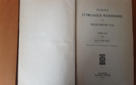 Franck's etymologisch woordenboek der Nederlandsche taal - N. van Wijk