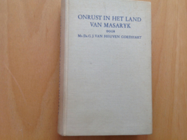 Onrust in het Land van Masaryk - G.J. van Heuven Goedhart