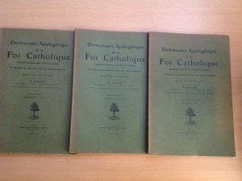 Pakket a 9x Dictionnaire Apologetique de la Foi Catholique,- A. D'Ales