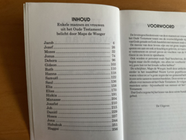 Uit het leven van mannen en vrouwen uit het Oude Testament - de Weeger