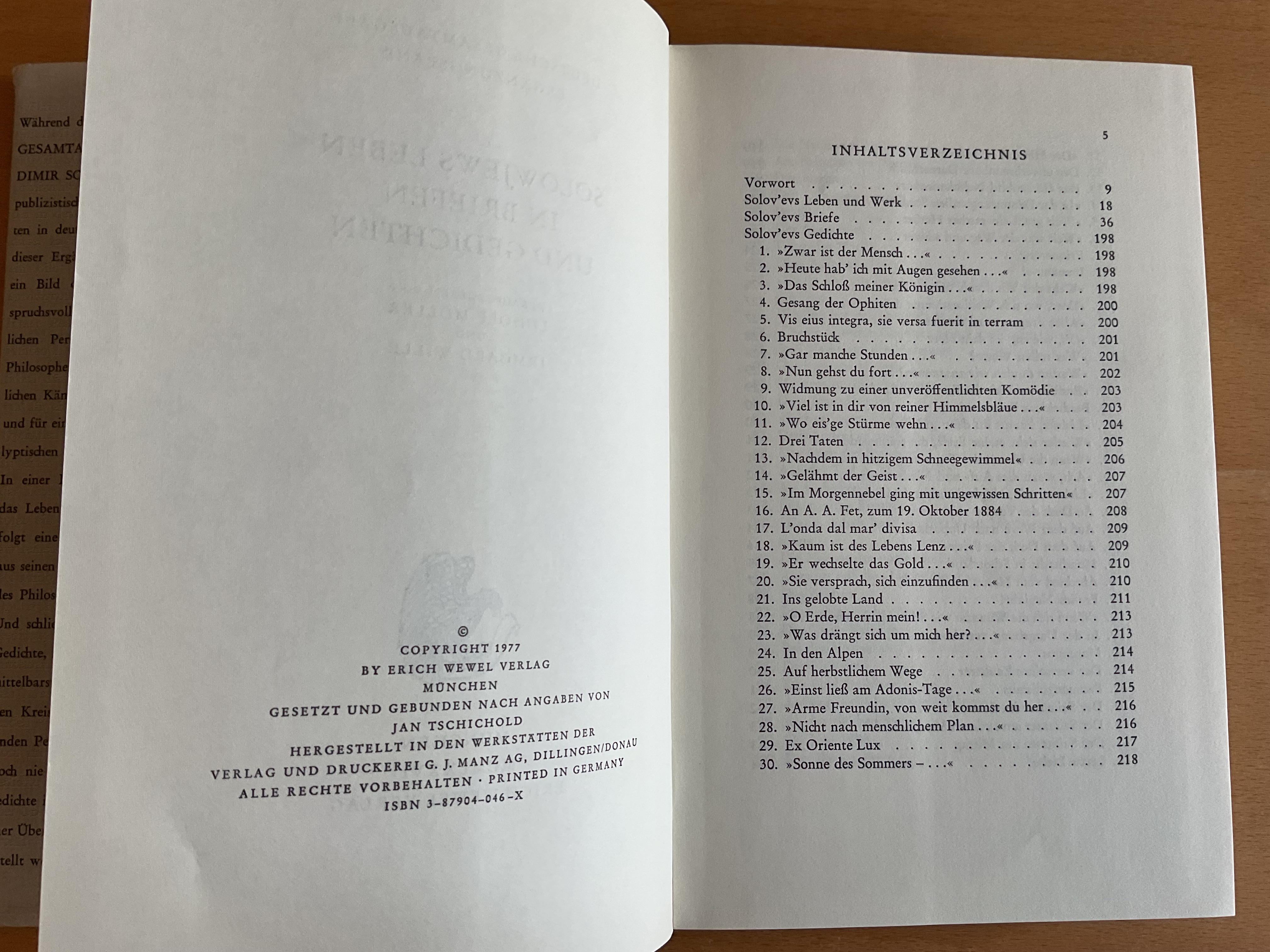 Solowjews Leben in Briefen und Gedichten - W. Solowjew