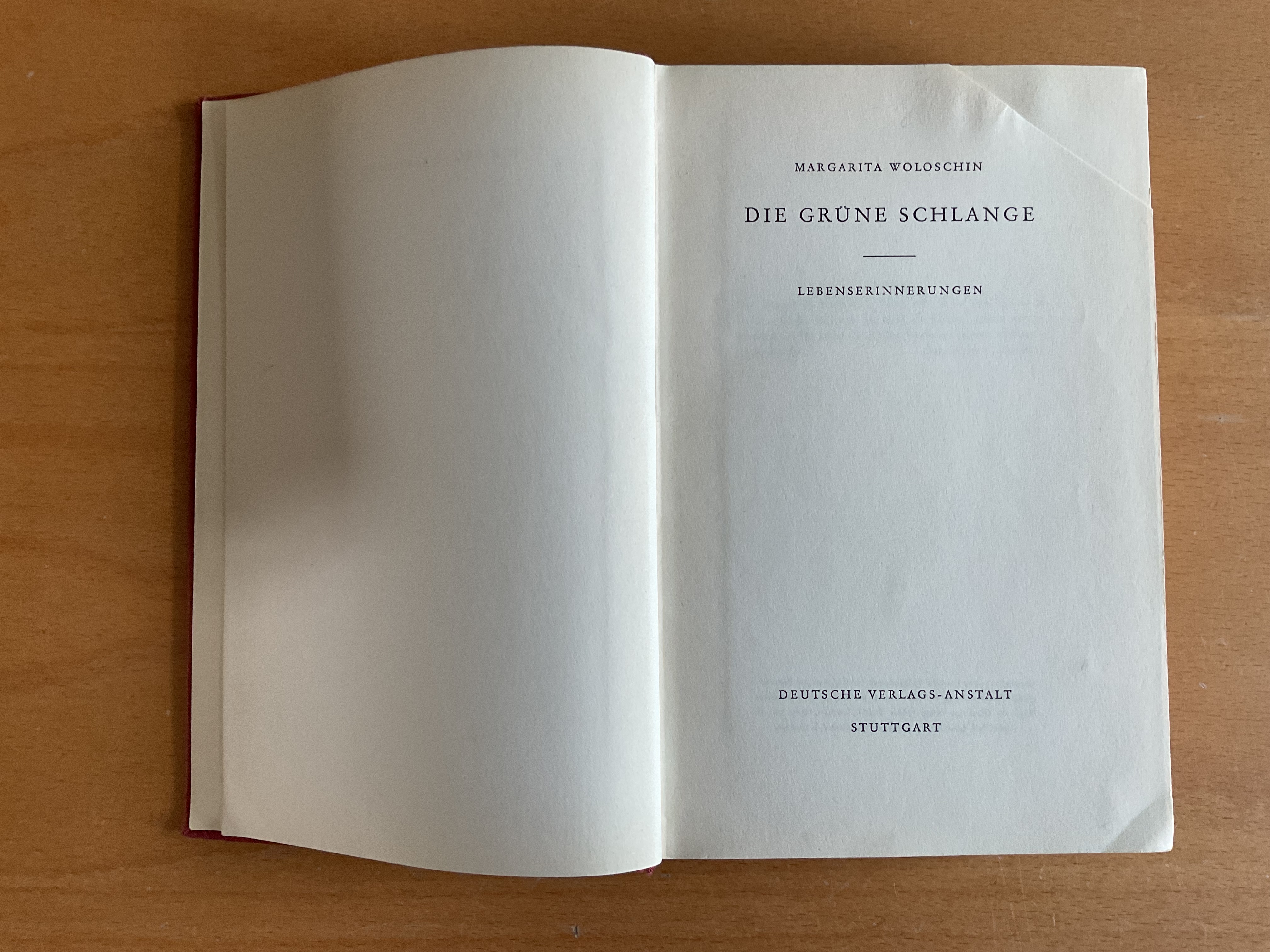 Die grüne Schlange - M. Woloschin