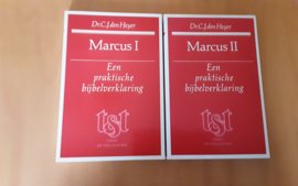 Set a 2x Marcus I en II. Een praktische bijbelverklaring - C.J. den Heyer