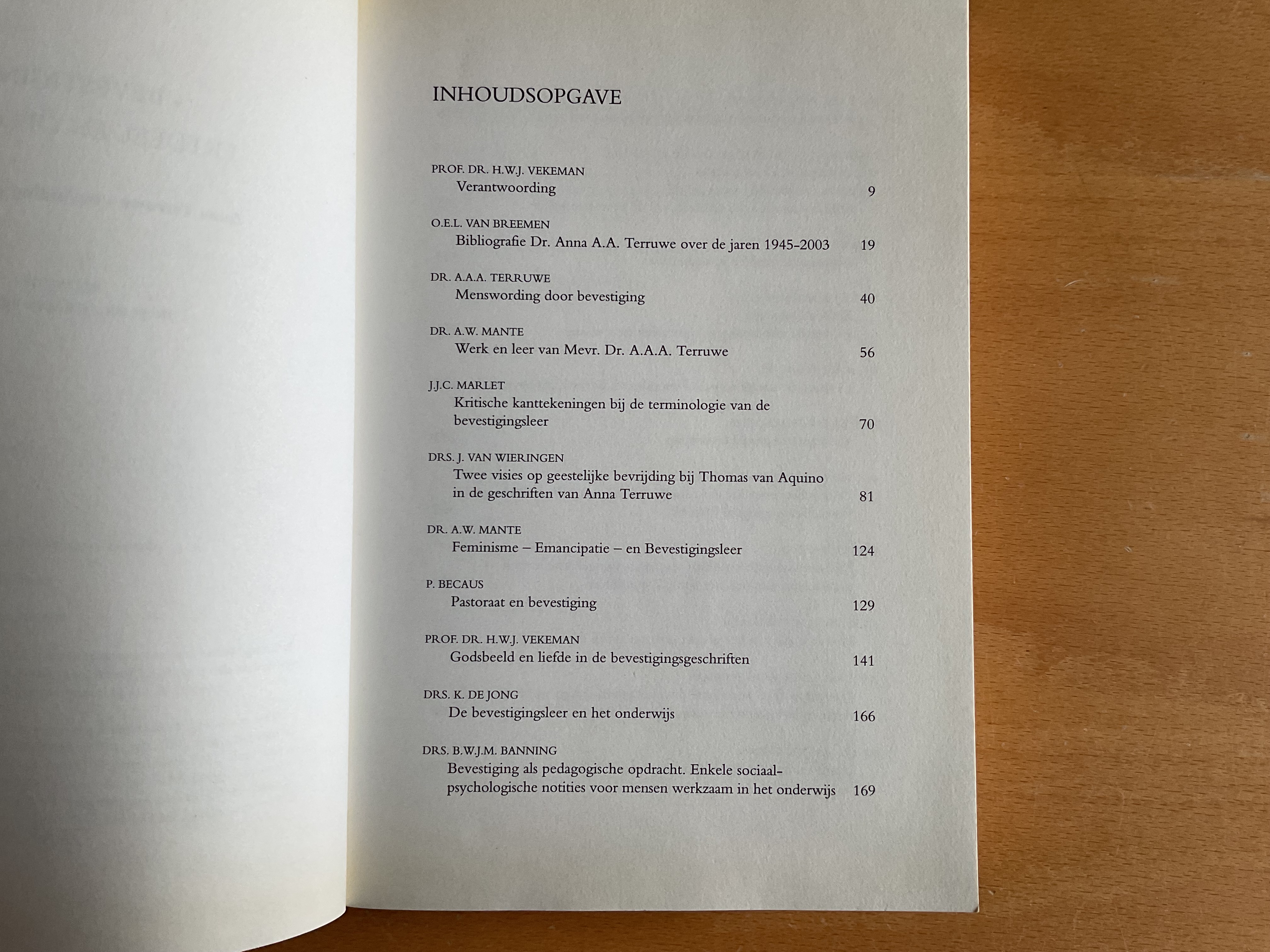 Bevestiging, erfdeel en opdracht - H. Vekeman