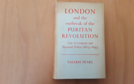 London and the outbreak of the Puritan Revolution - V. Pearl
