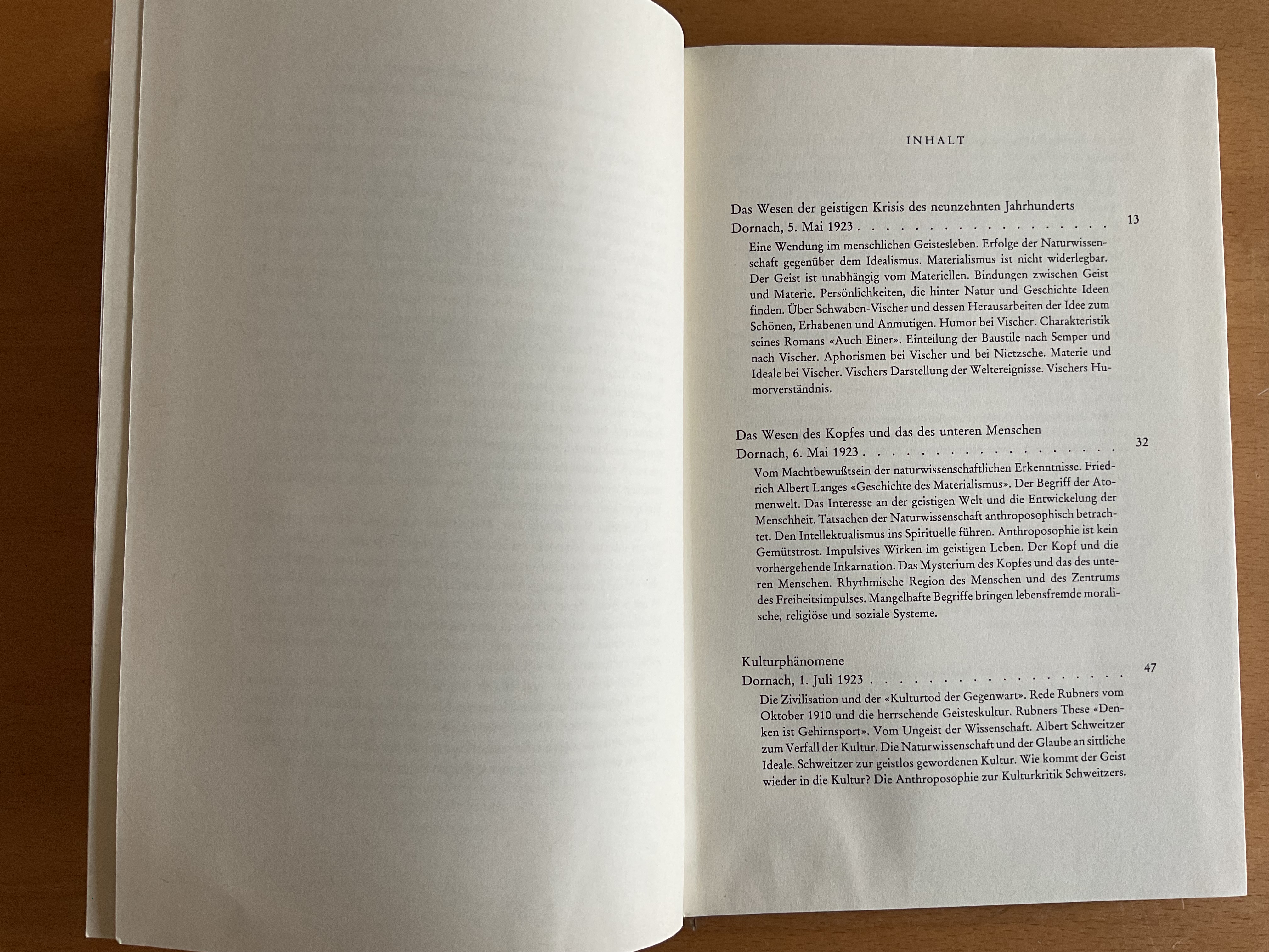 Drei Perspektiven der Anthroposophie  - R. Steiner