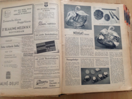 Ingebonden weekbladen De Banketbakkerij 1949, vakblad voor banketbakkers