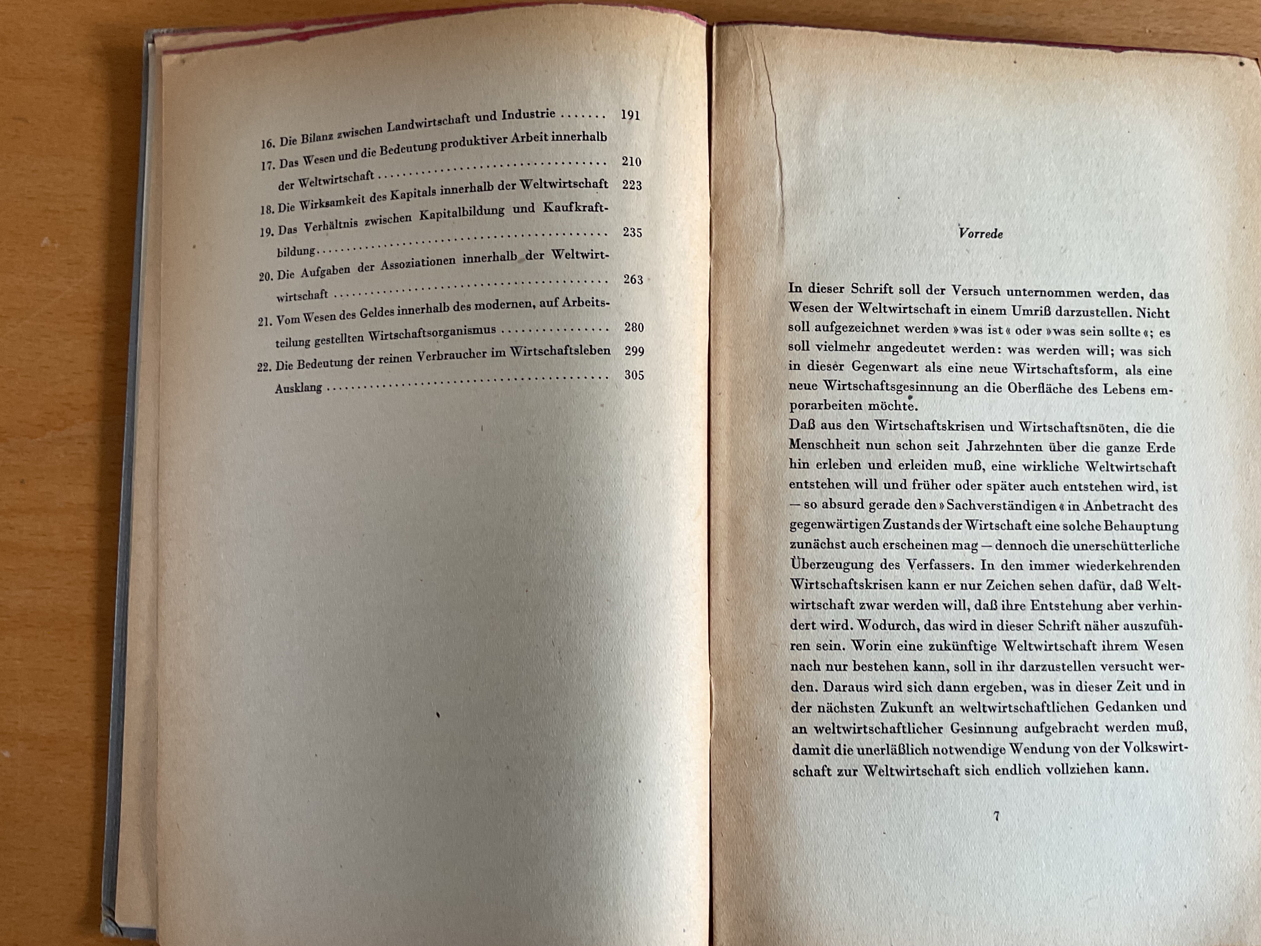 Vom Wesen der Weltwirtschaft - E. Leinhas