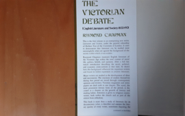 The Victorian Debate . English literature and society, 1832-1901- R. Chapman