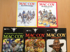Pakket a 5x Mac Coy stripboeken - J.P. Gourmelen