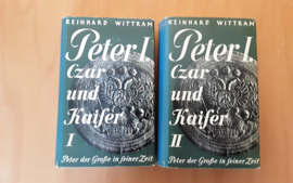 Set a 2x Peter I . Czar und Kaiser - R. Wittram