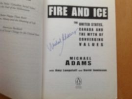 Fire and ice - GESIGNEERD - M. Adams