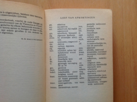 Prisma woordenboek Latijn-Nederlands - H.H. Mallinckrodt