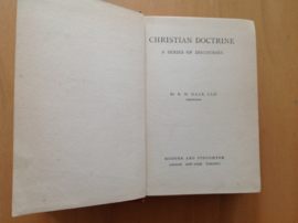 Christian Doctrine - R.W. Dale