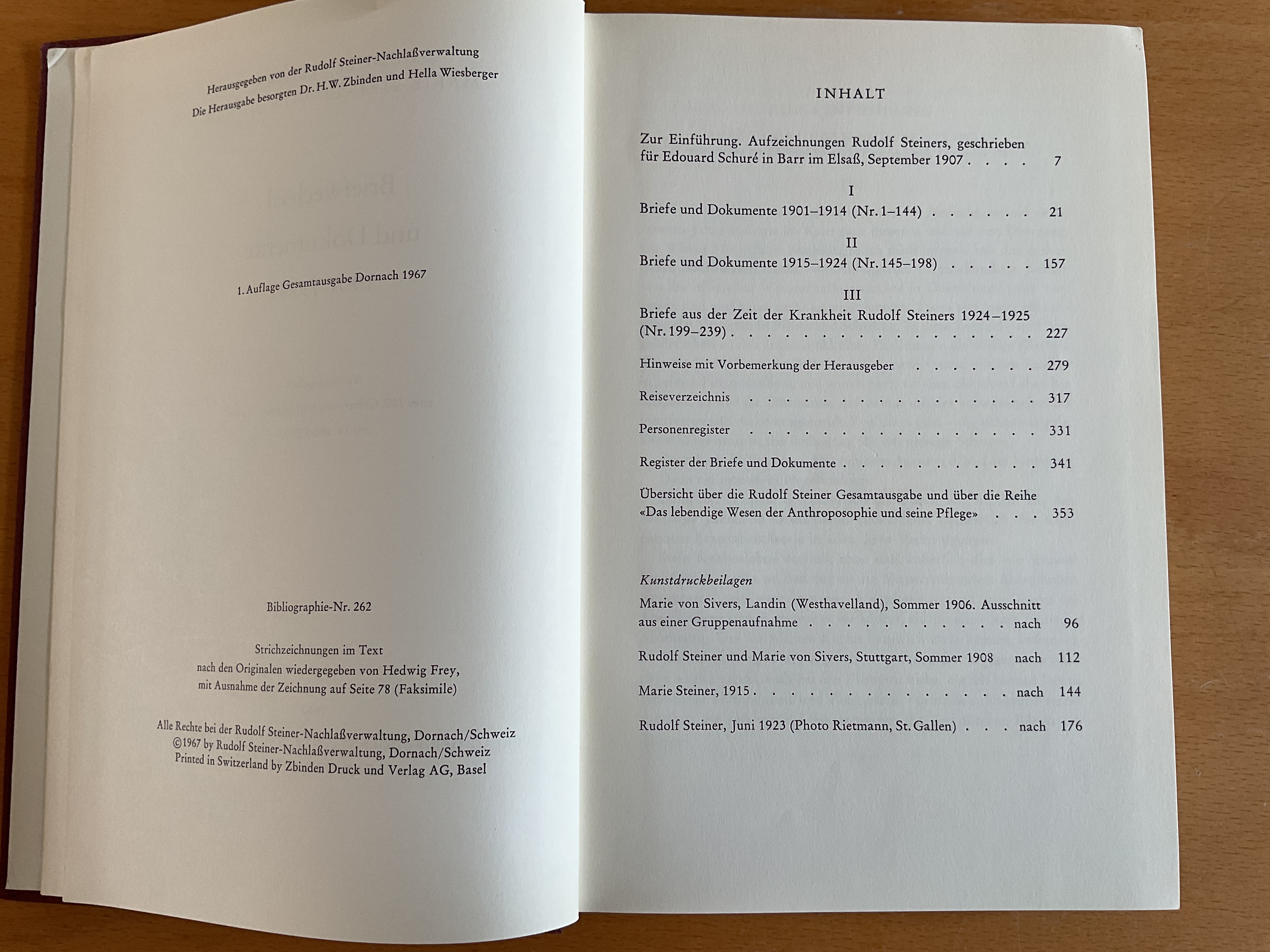 Briefwechsel und Dokumente 1901-1925 - R. Steiner