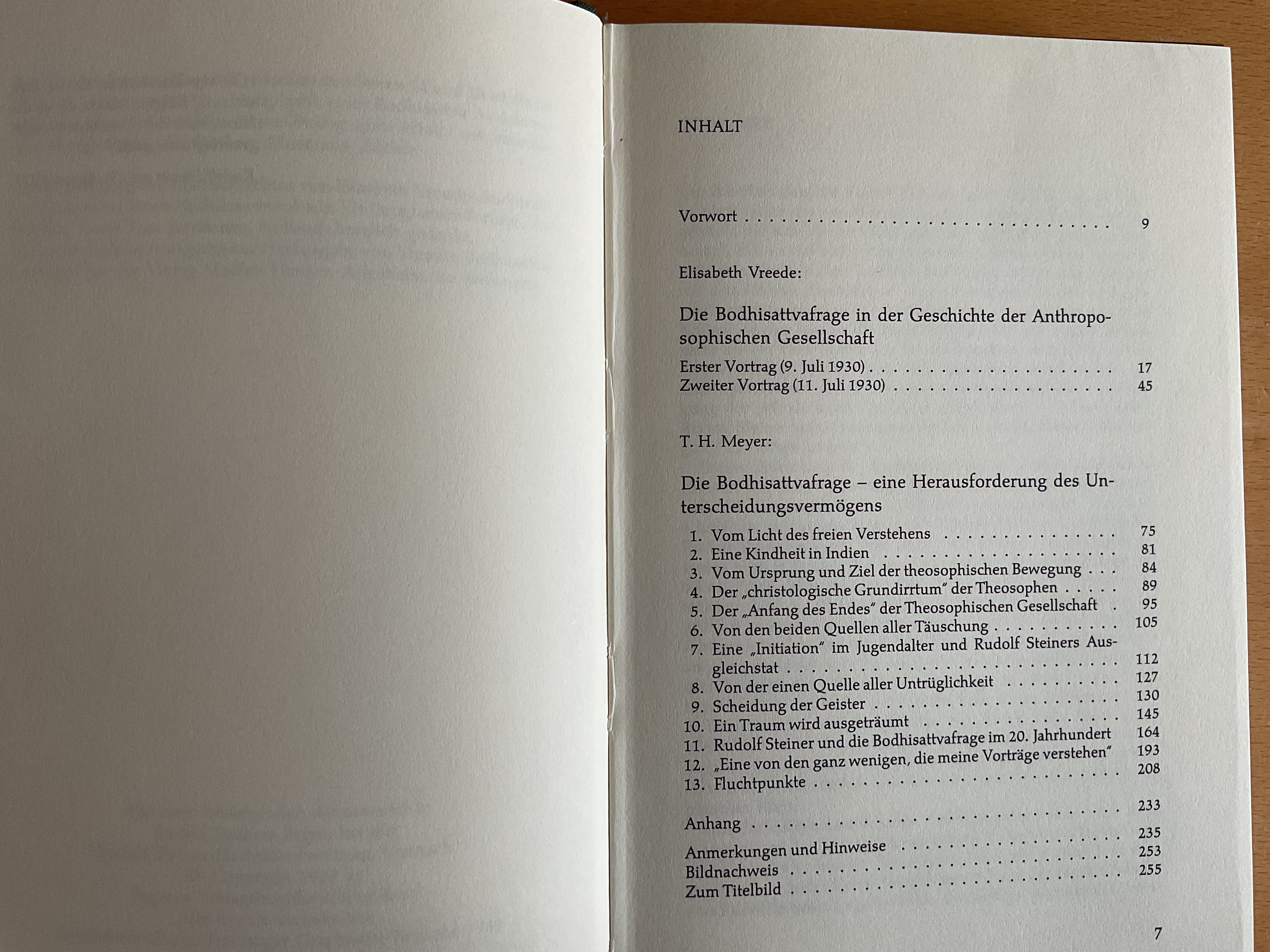 Die Bodhisattvafrage  - E. Vreede / T. Meyer