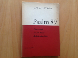 Psalm 89 - G.W. Ahlström