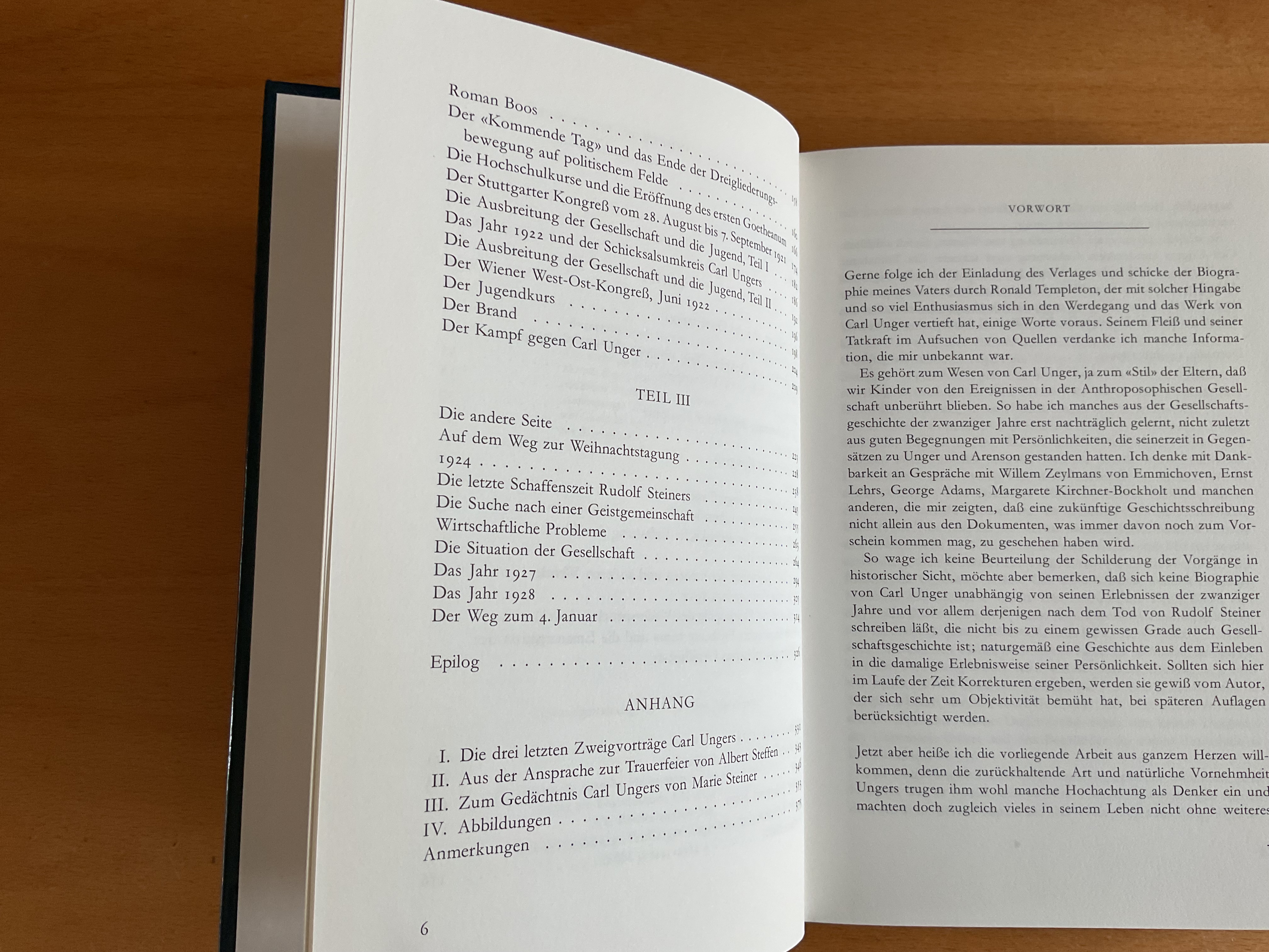 Carl Unger. Der Weg eines Geistesschülers - R. Templeton