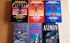 Pakket a 6x Isaac Asimov - I. Asimov