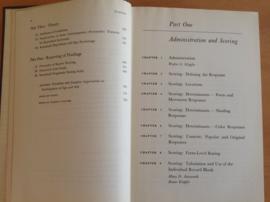 Developments in the Rorschach Technique- B. Klopfer e.a.