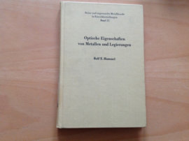 Optische Eigenschaften von Metallen und Legierungen - R.E. Hummel