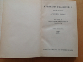 Evripides tragoediae, volume 1, 2 en 3 - A. Nauck