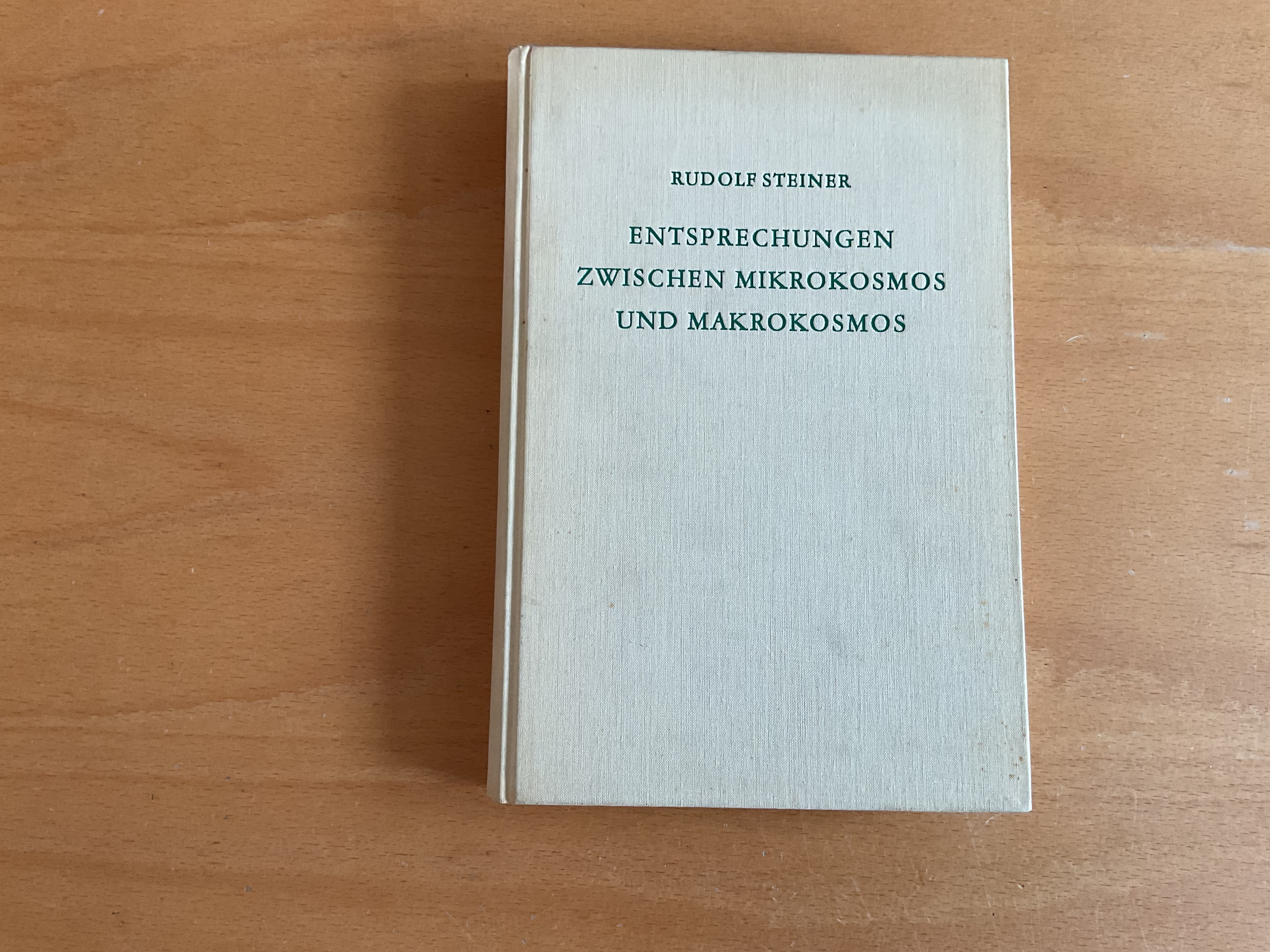 Entsprechungen zwischen Mikrokosmos und Makrokosmos - R. Steiner