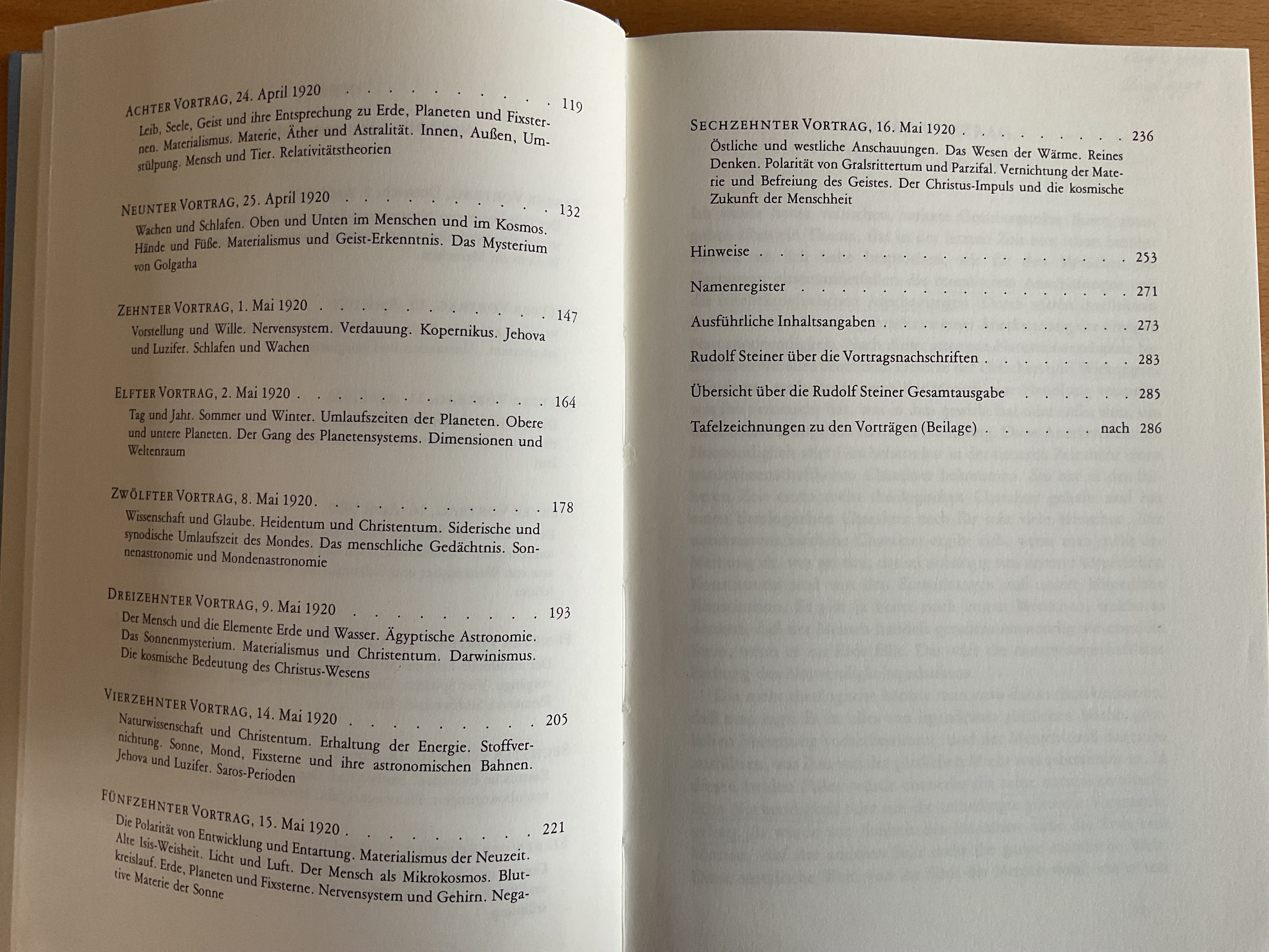 Entsprechungen zwischen Mikrokosmos und Makrokosmos - R. Steiner