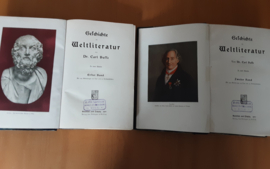 Set a 2x Geschichte der Weltliteratur - C. Busse