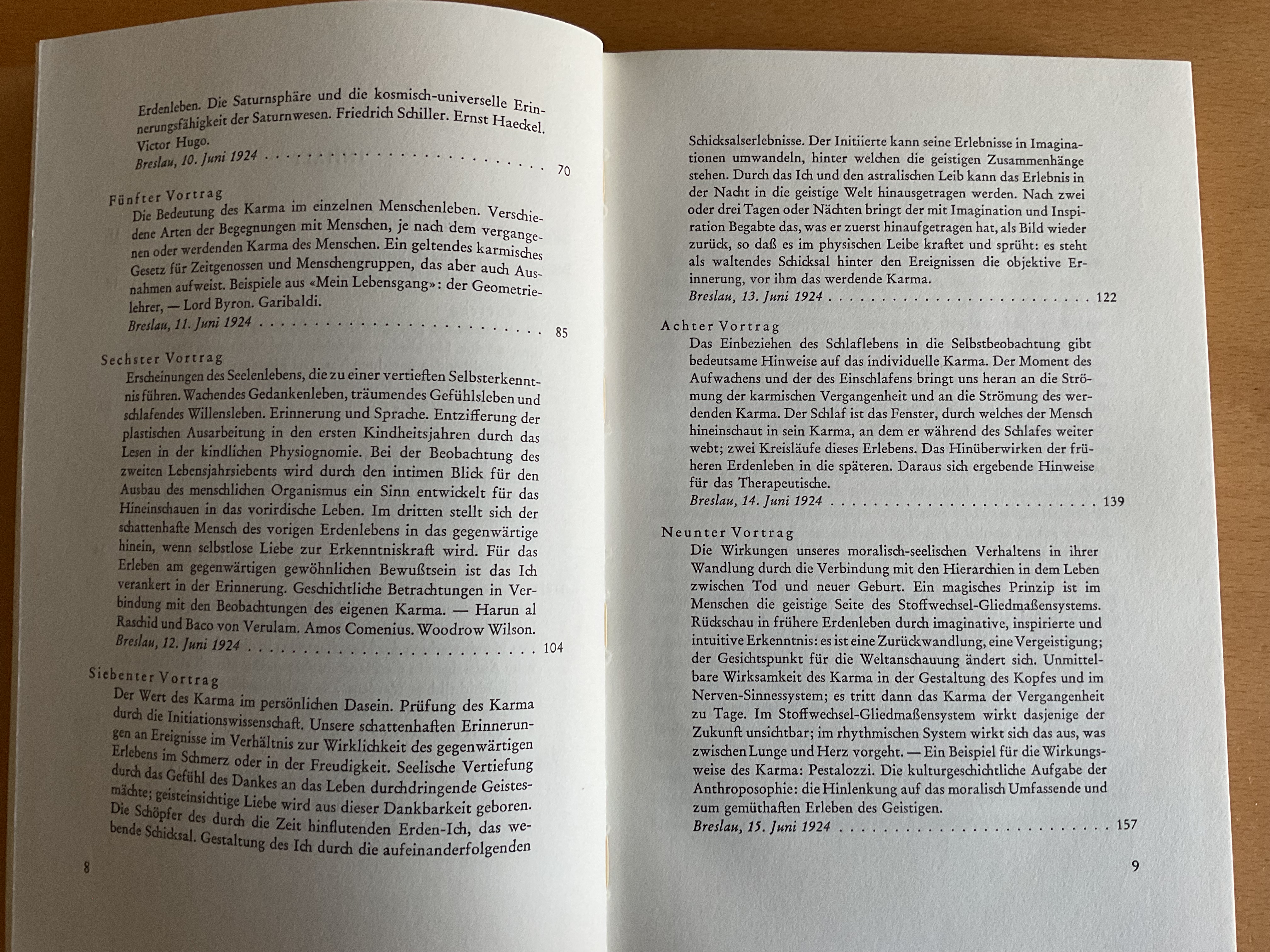 Karma als Schicksalgestaltung des menschlichen Lebens - R. Steiner