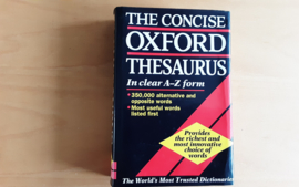 The Concise Oxford Thesaurus in clear A-Z form - B. Kirkpatrick