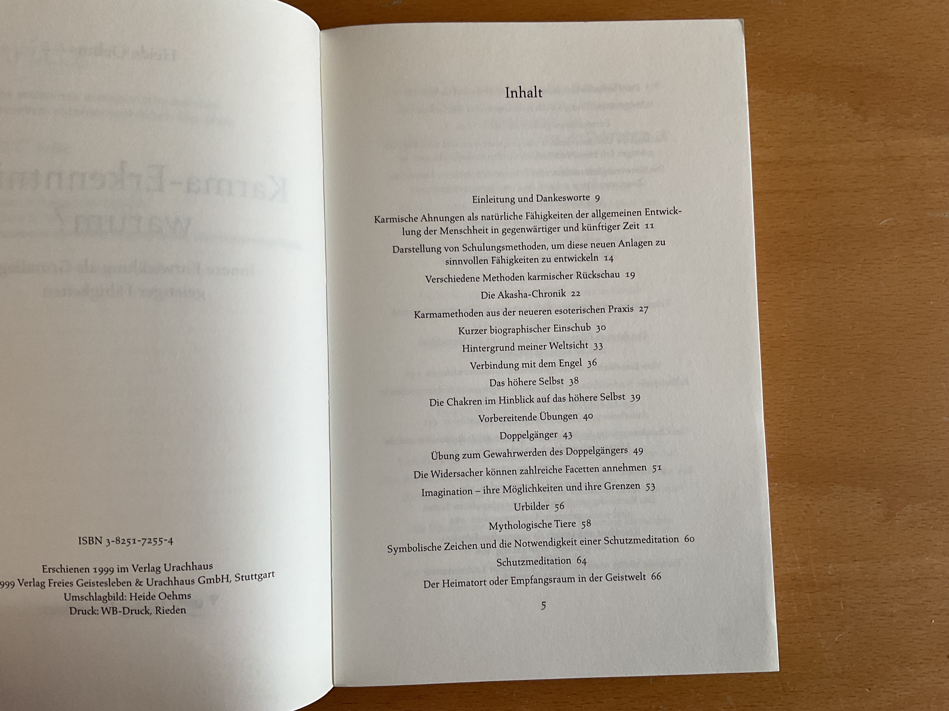 Karma-Erkenntnis. Warum? - H. Oehms