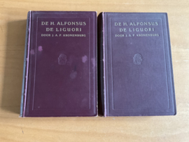 Set a 2x De H. Alfonsus de Liguori, compleet- J.A.F. Kronenburg
