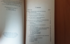 Oral tradition - J. Vansina