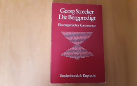 Die Bergpredigt - G. Strecker