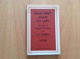 From first Adam to last - C.K. Barrett