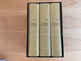 Pakket a 3x Christelijke Encyclopedie in een cassette, compleet - G. Harinck