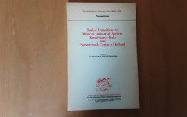 Failed transitions to modern industrial society - F. Krantz / M. Hohenberg