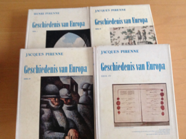 Pakket a 4x Geschiedenis van Europa - H. Pirenne / J. Pirenne