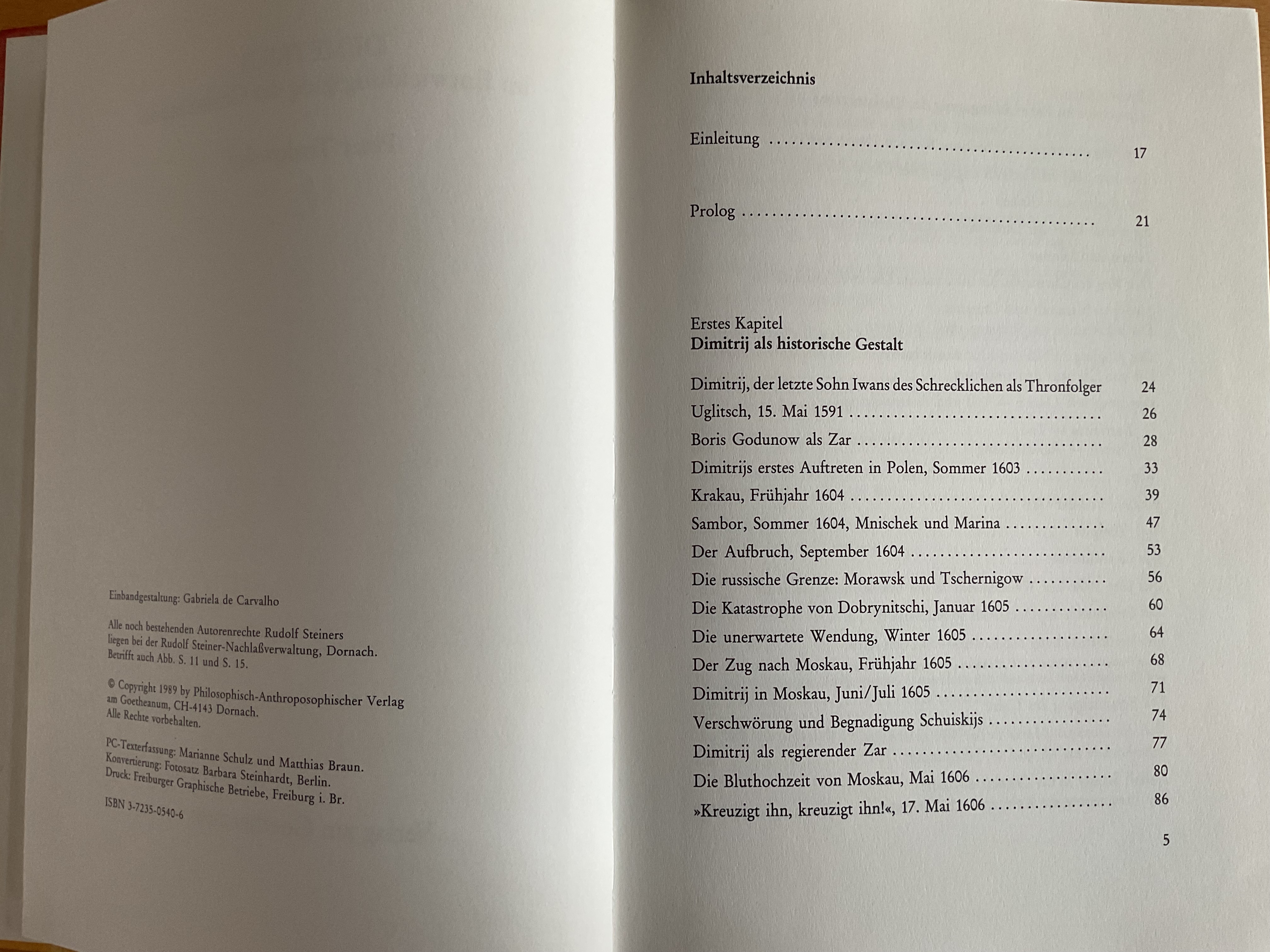 Demetrius im Entwicklungsgang des Christentums - P. Tradowsky