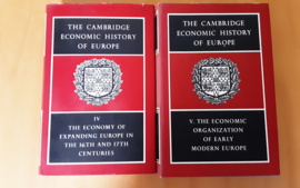 Set a 2x The Cambridge economic history of Europe - E.E. Rich / C.H. Wilson