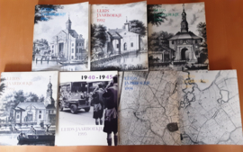 Pakket a 7x Jaarboekje voor geschiedenis en oudheidkunde van Leiden en omstreken 1991 t/m 1997