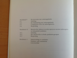 Het voorkomen van postoperatieve diepe veneuze trombose - D.L. van der Linde