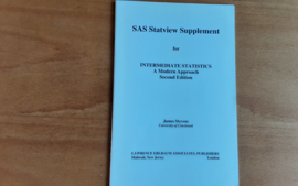 Intermediate Statistics - J. Stevens