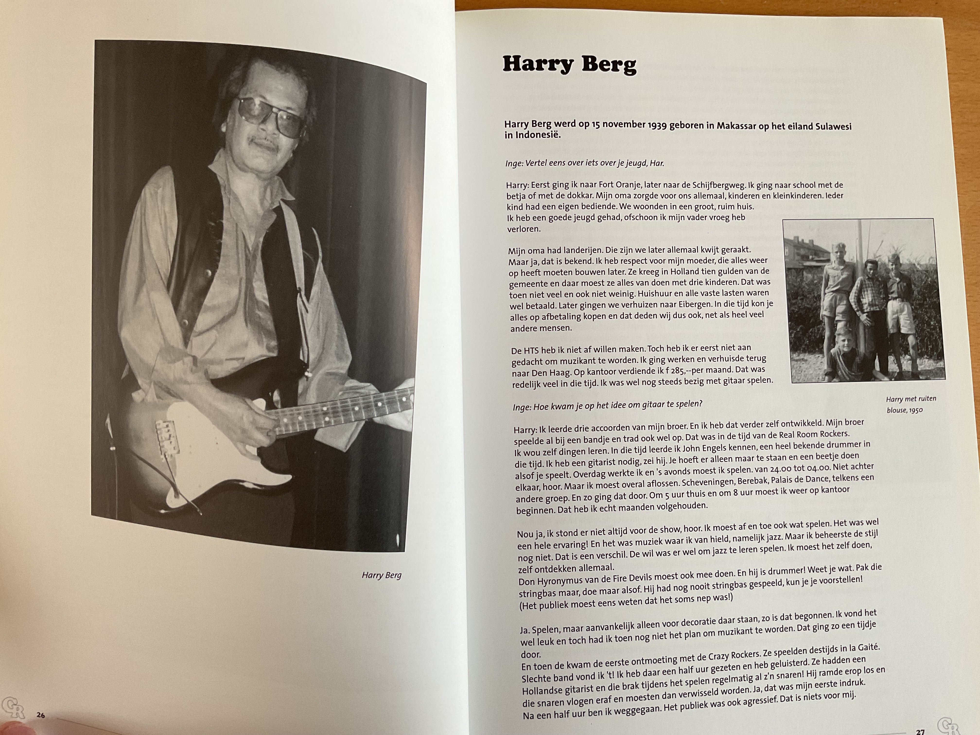 40 Jaar Crazy Rockers. Homo Ludens -  I. Dümpel / W. Brunings