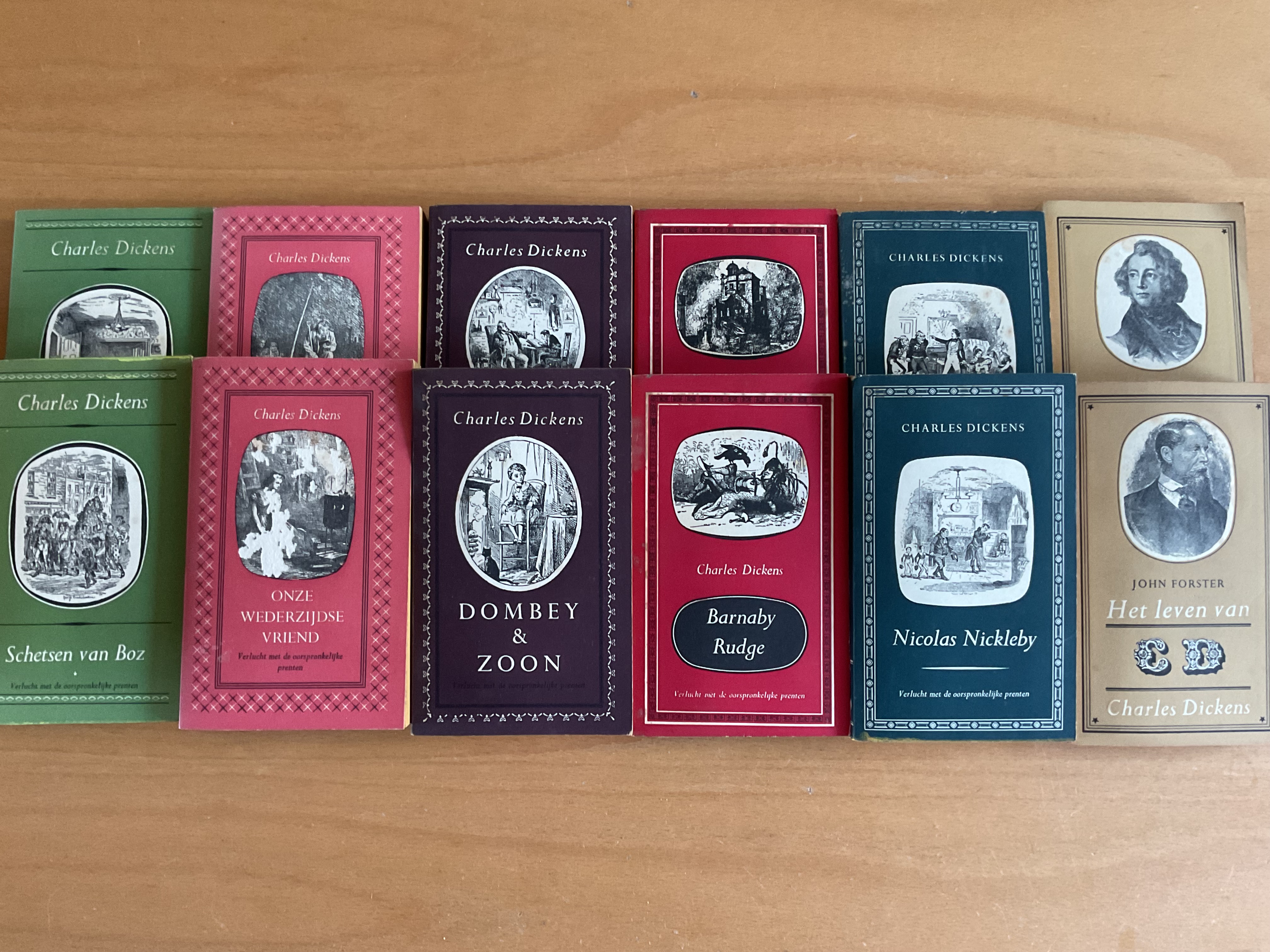 Pakket A a 12x Charles Dickens / John Forster