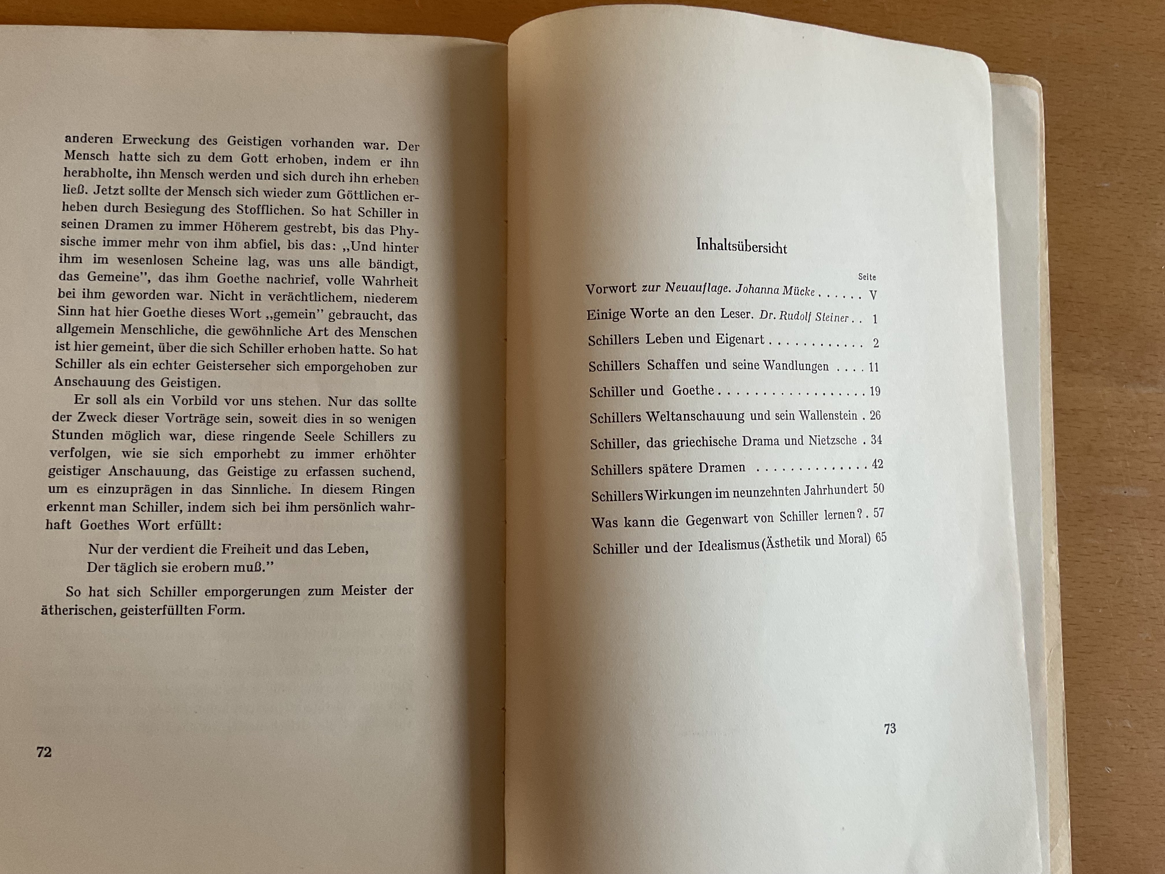 Schiller und unser Zeitalter - R. Steiner